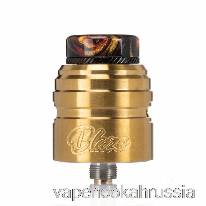 Vape Russia Thunderhead Creations Blaze Solo 24 мм BF RDA Gold